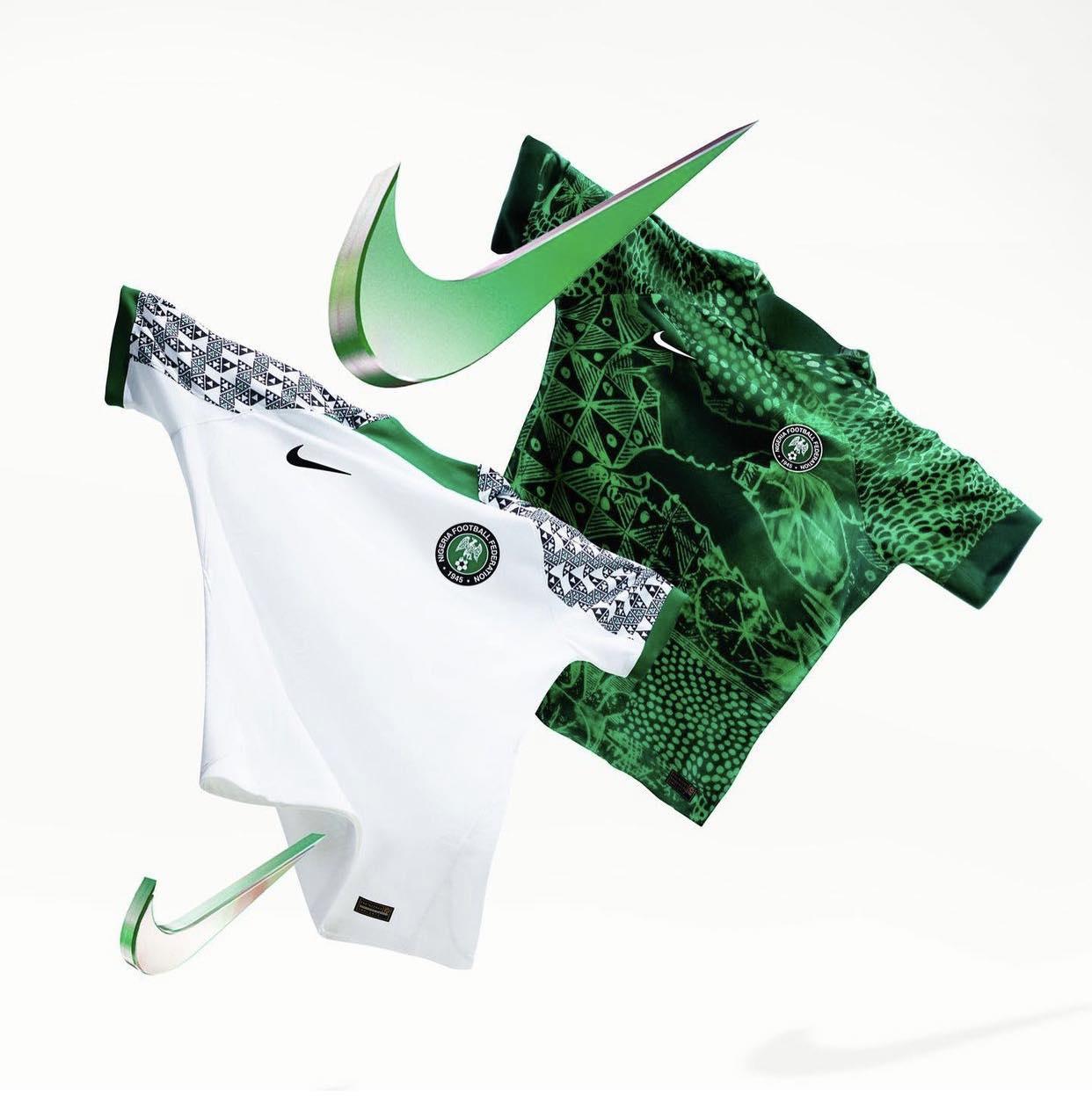 尼日利亞世界盃戰衣。