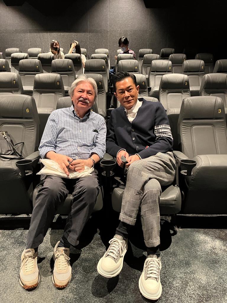 曾俊華包場睇《明日戰記》,撐古天樂是敢於追夢的冒險家。(曾俊華FB)