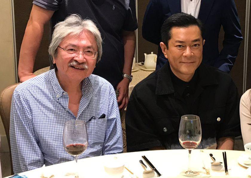 曾俊華仍在政府工作時已認識古天樂。(曾俊華FB)