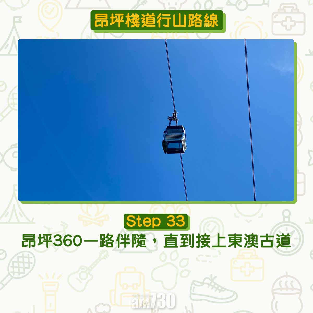 昂坪棧道行山路線