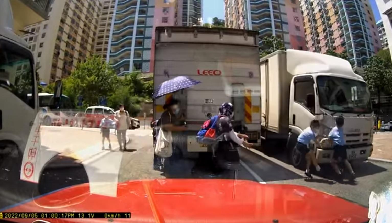 學童發現時已被撞倒