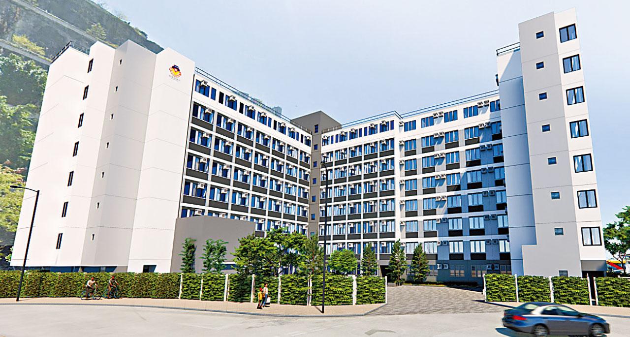 元朗恒莆新苑動工 明年4月接受申請 彩興路過渡房屋將建8層 單位倍增