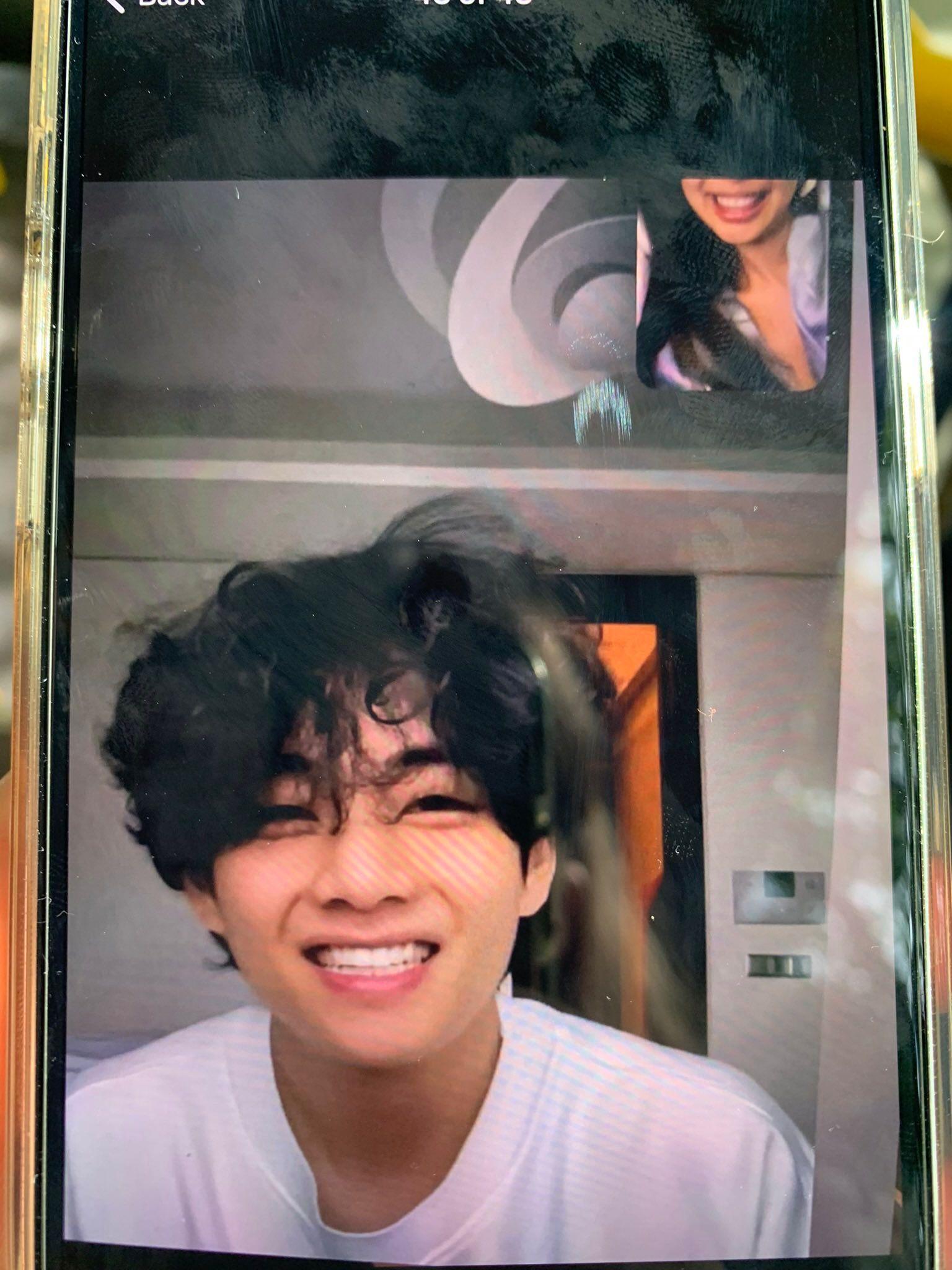 V@BTS Jennie@BLACKPINK遭駭客公開第四波拍拖證據