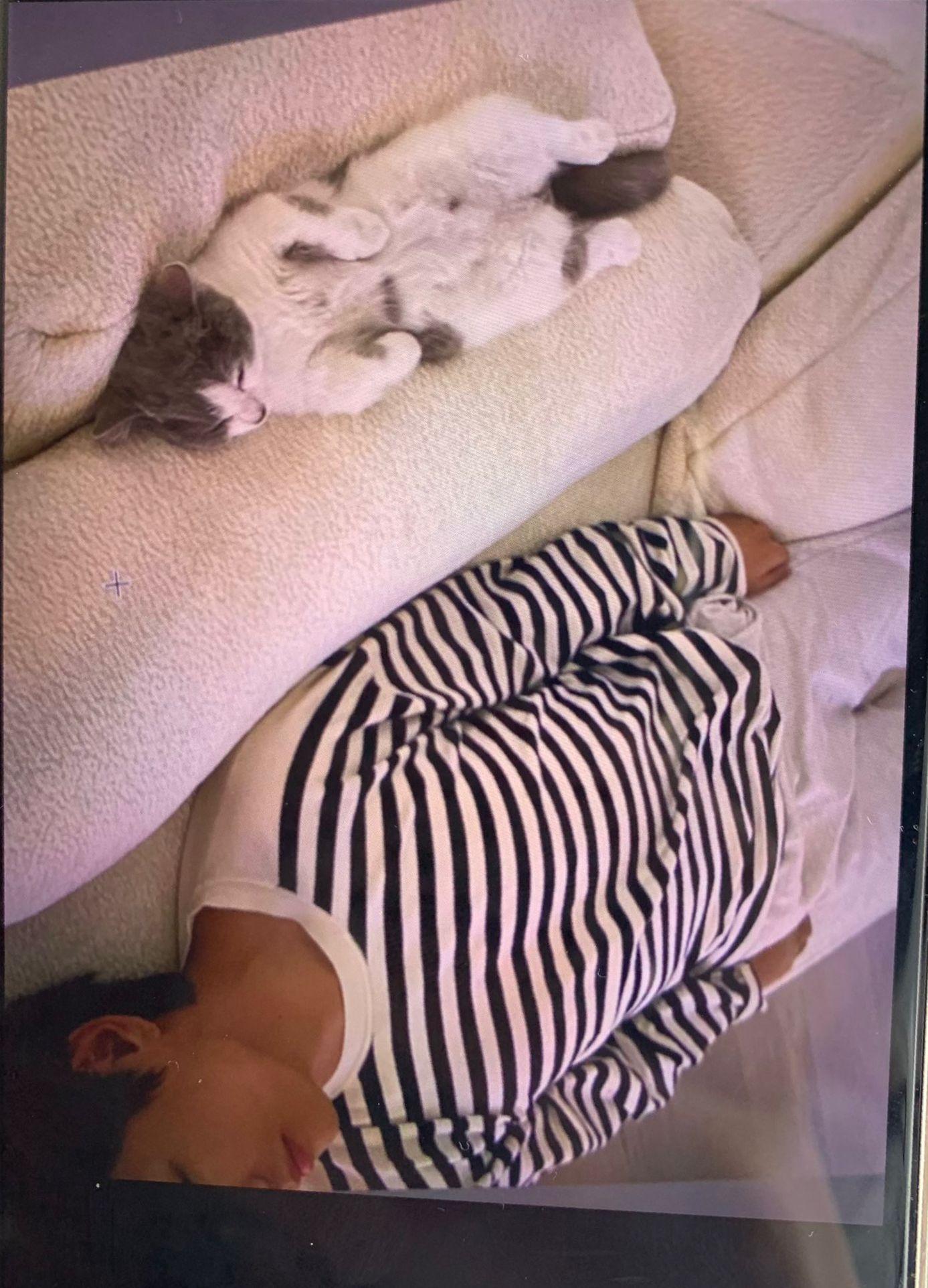 駭客發放一張疑似是V瞓在床上的女友視角。