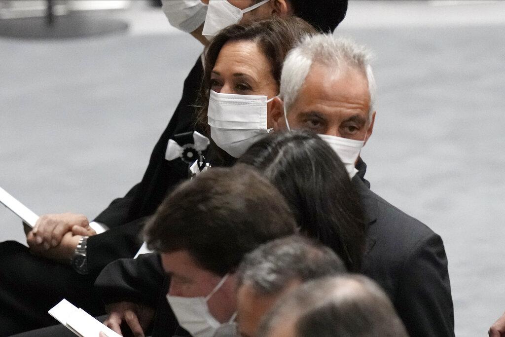 美國副總統賀錦麗。(美聯社)