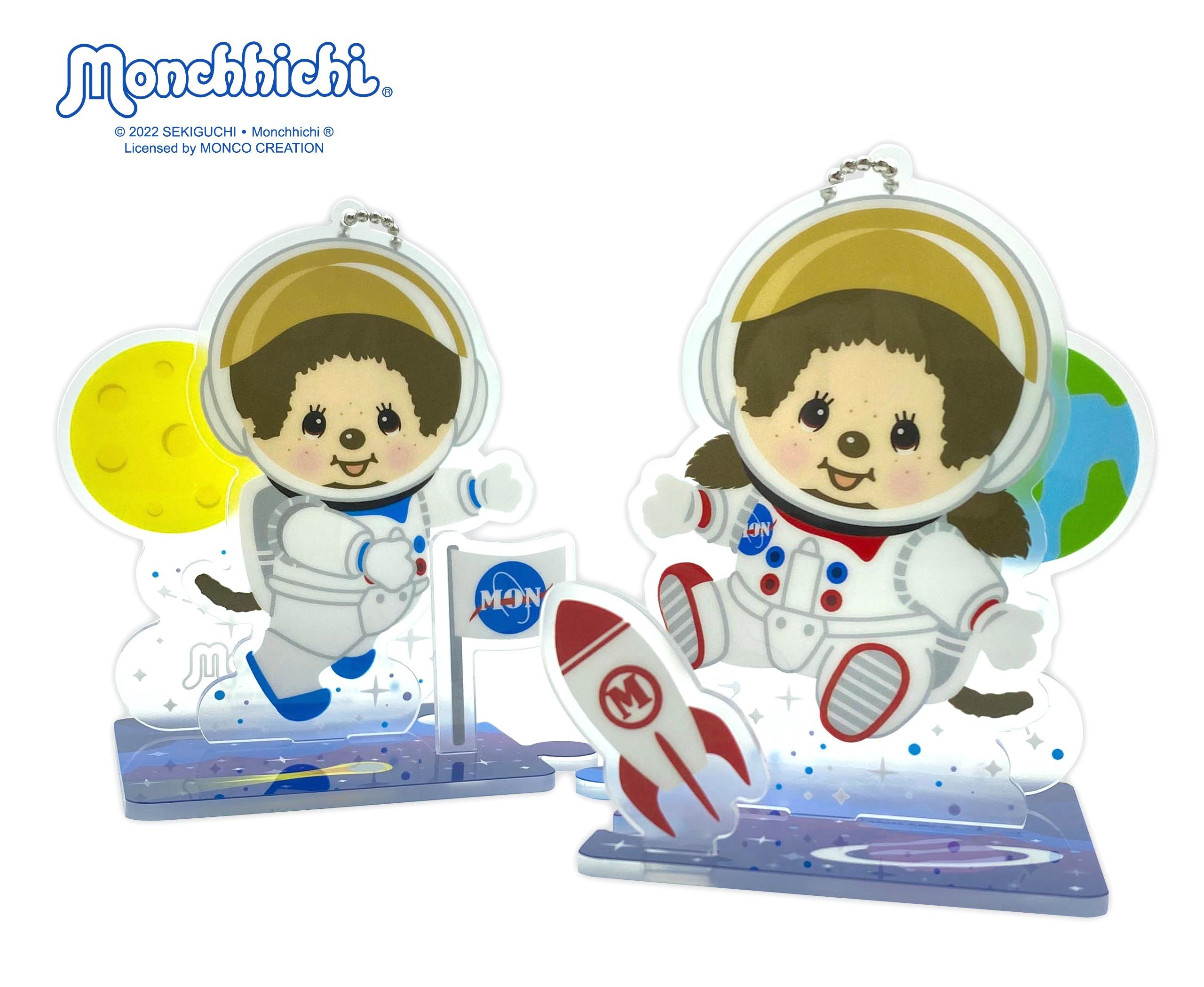 會場限定太空造型亞加力匙扣擺設