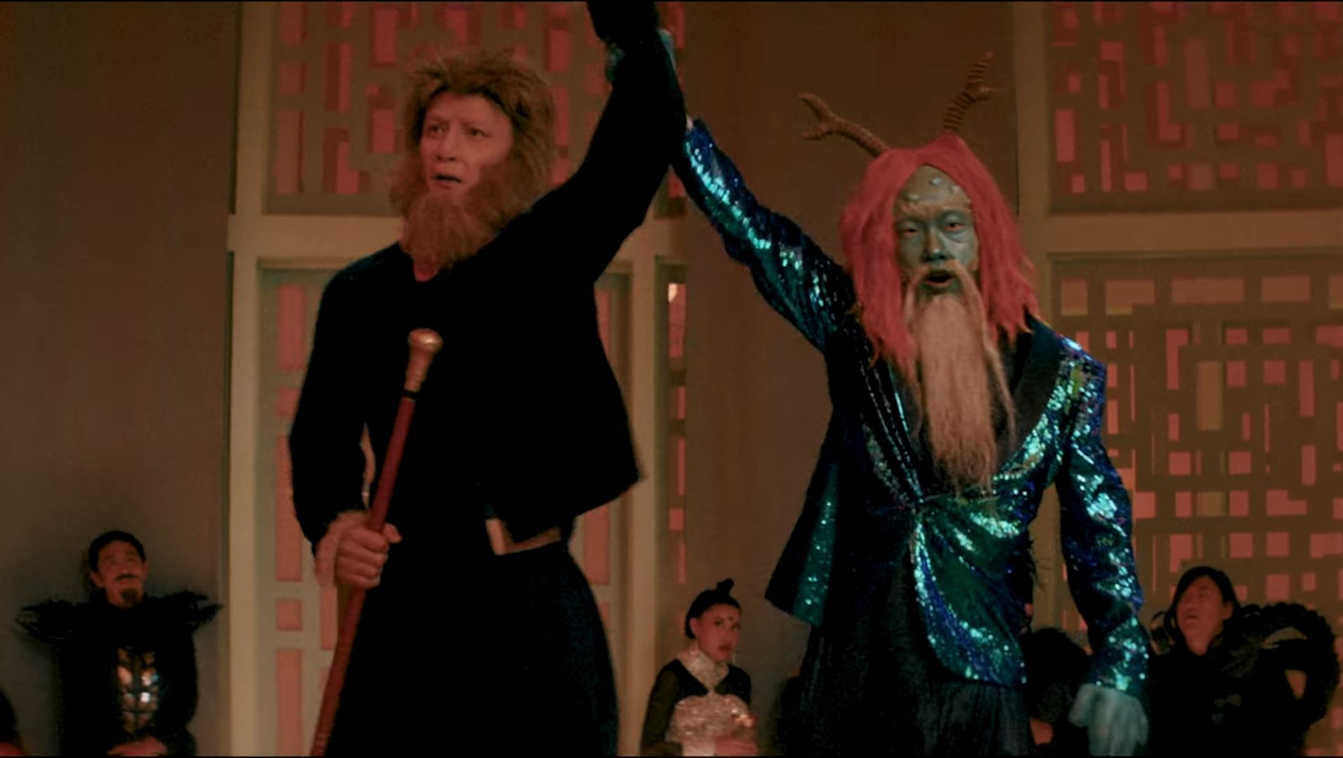 《American Born Chinese》揉合《西遊記》等中國神話元素。(截圖)