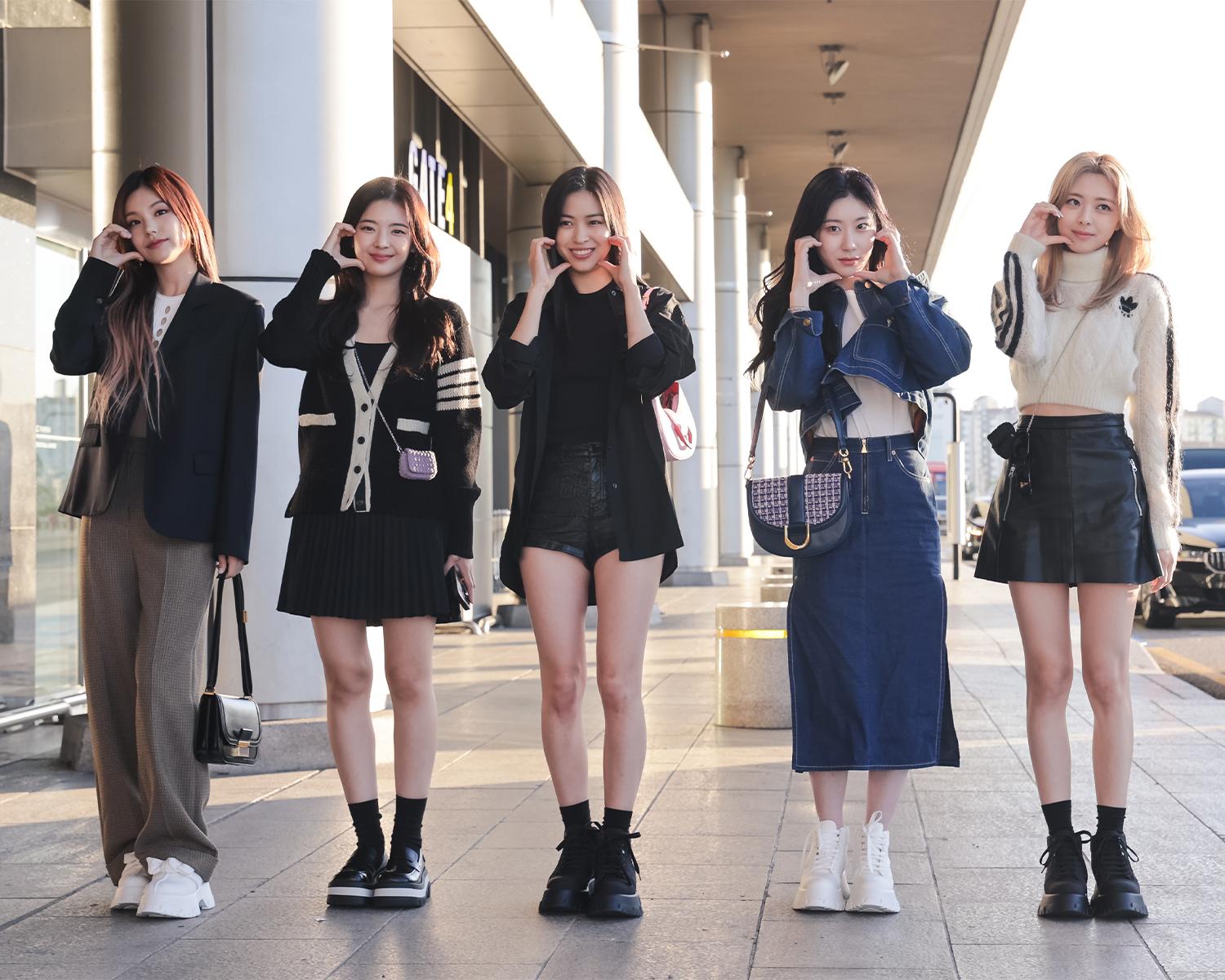 ITZY現身仁川國際機場。