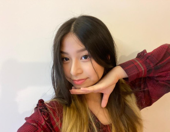 化妝後的Celine獲網美大讚美少女。