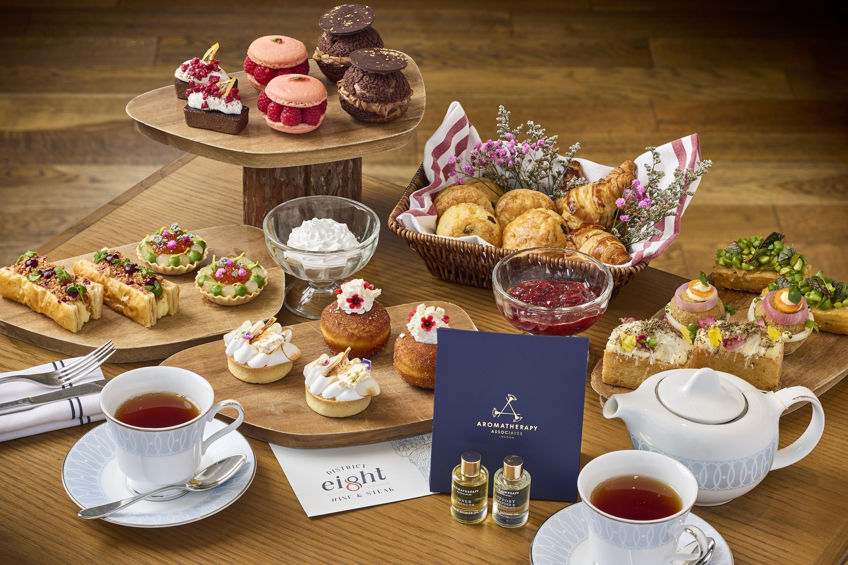 District 8 Aromatherapy Associates 下午茶套餐