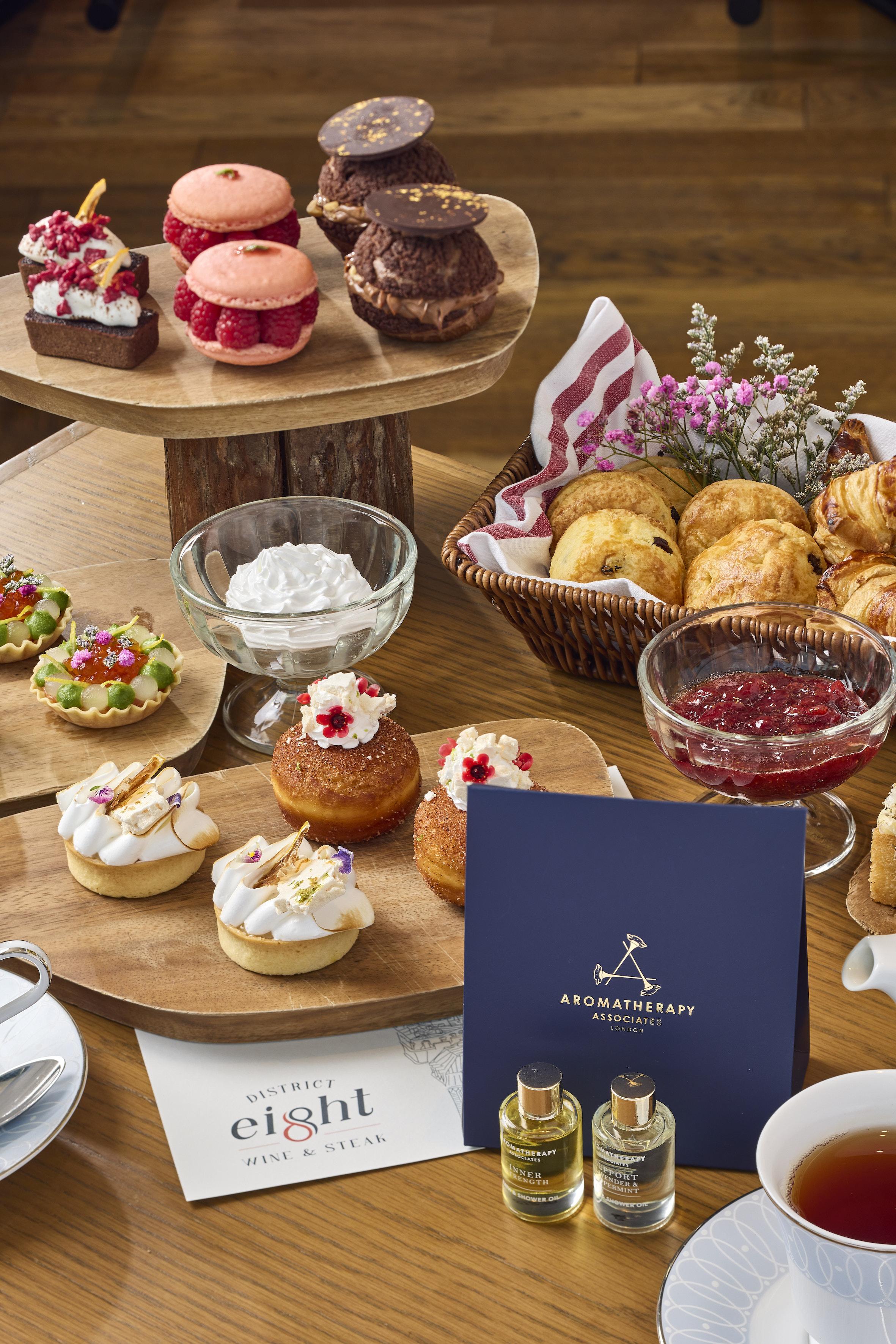 District 8 Aromatherapy Associates 下午茶套餐