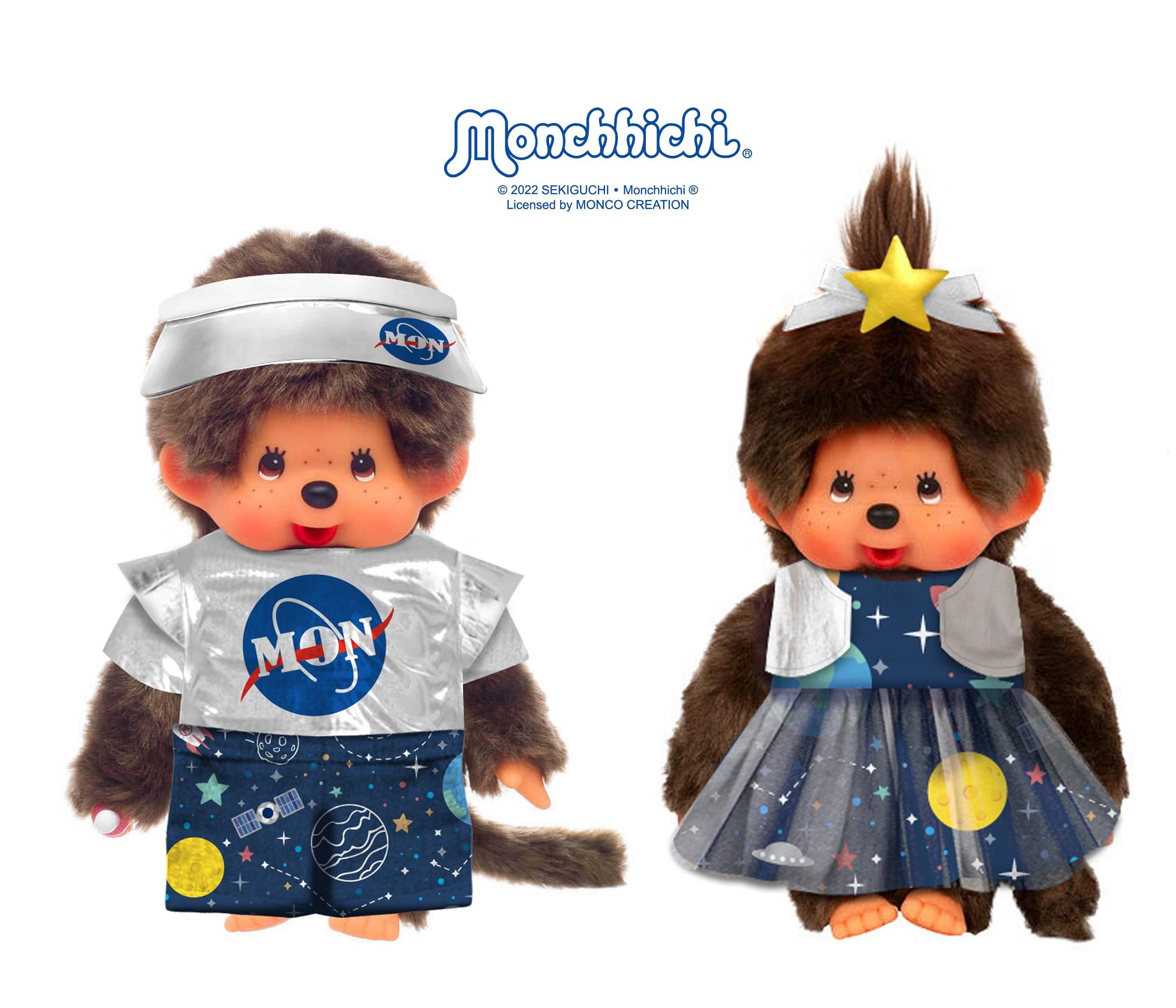 會場限定太空造型 Monchhichi 公仔