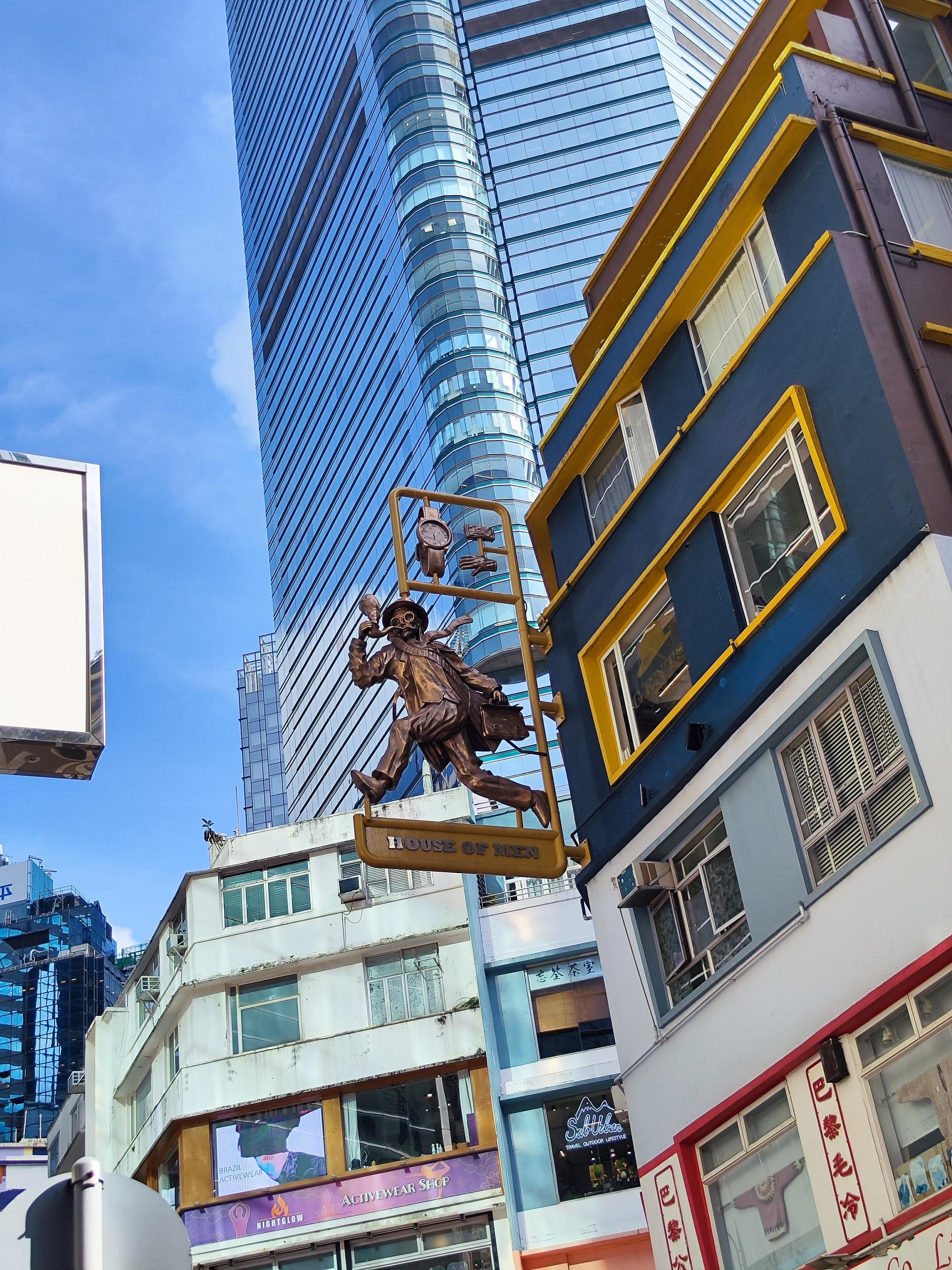 日光下拍攝銅鑼灣希慎一帶,zoom in 2倍對焦。