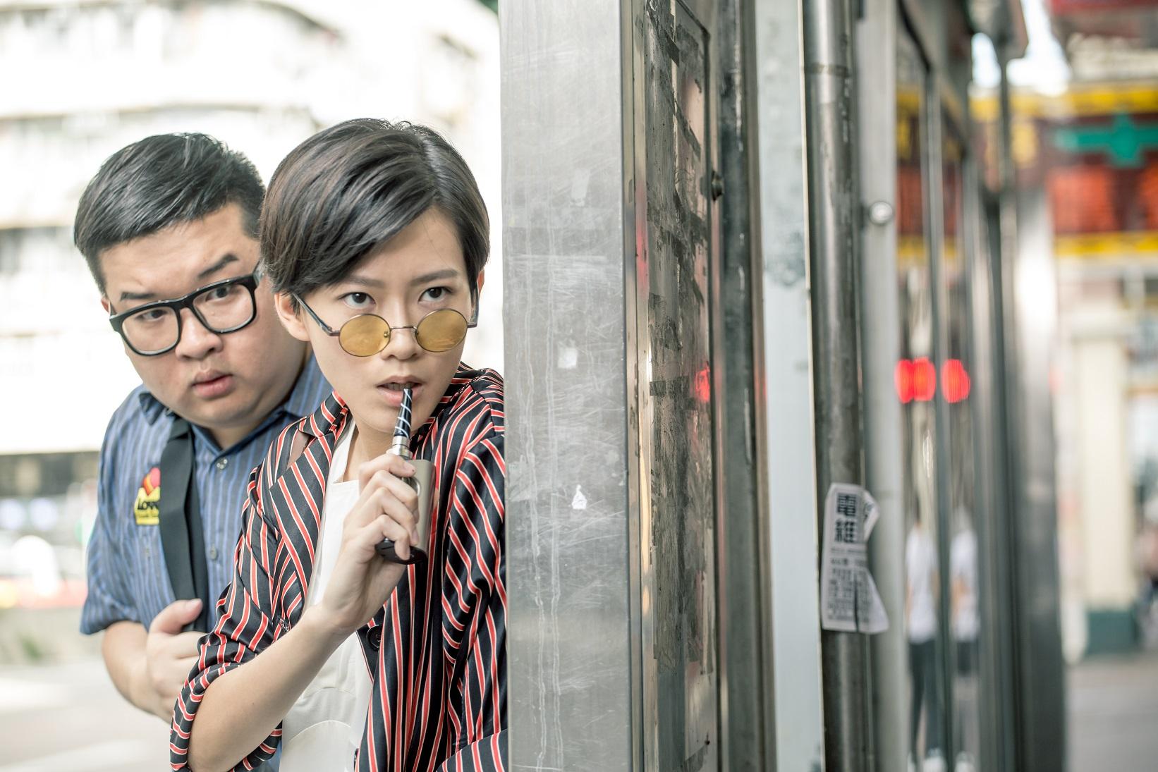 廖子妤與徐浩昌(肥腸)。