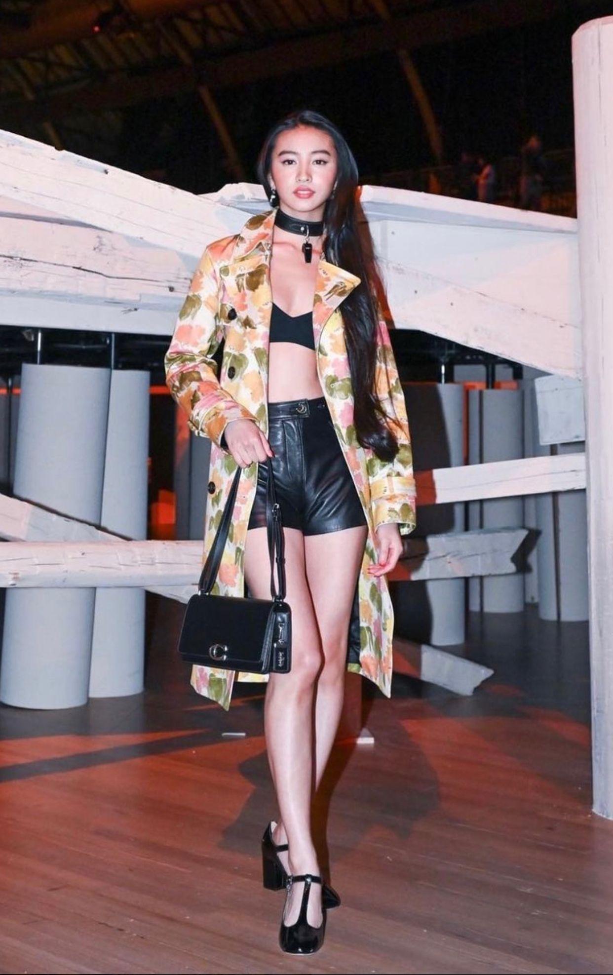 木村的19歲細女光希獲品牌邀請出席紐約時裝周活動。