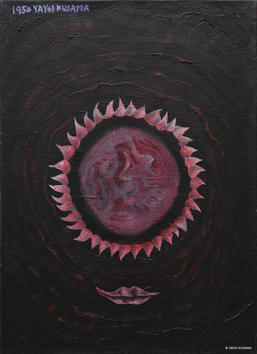 草間彌生《自畫像》