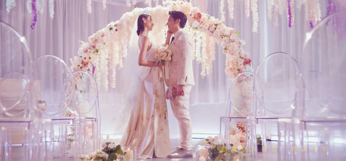 王丹妮與羅孝勇結婚一年多,兩人首度以夫妻檔拍攝MV。