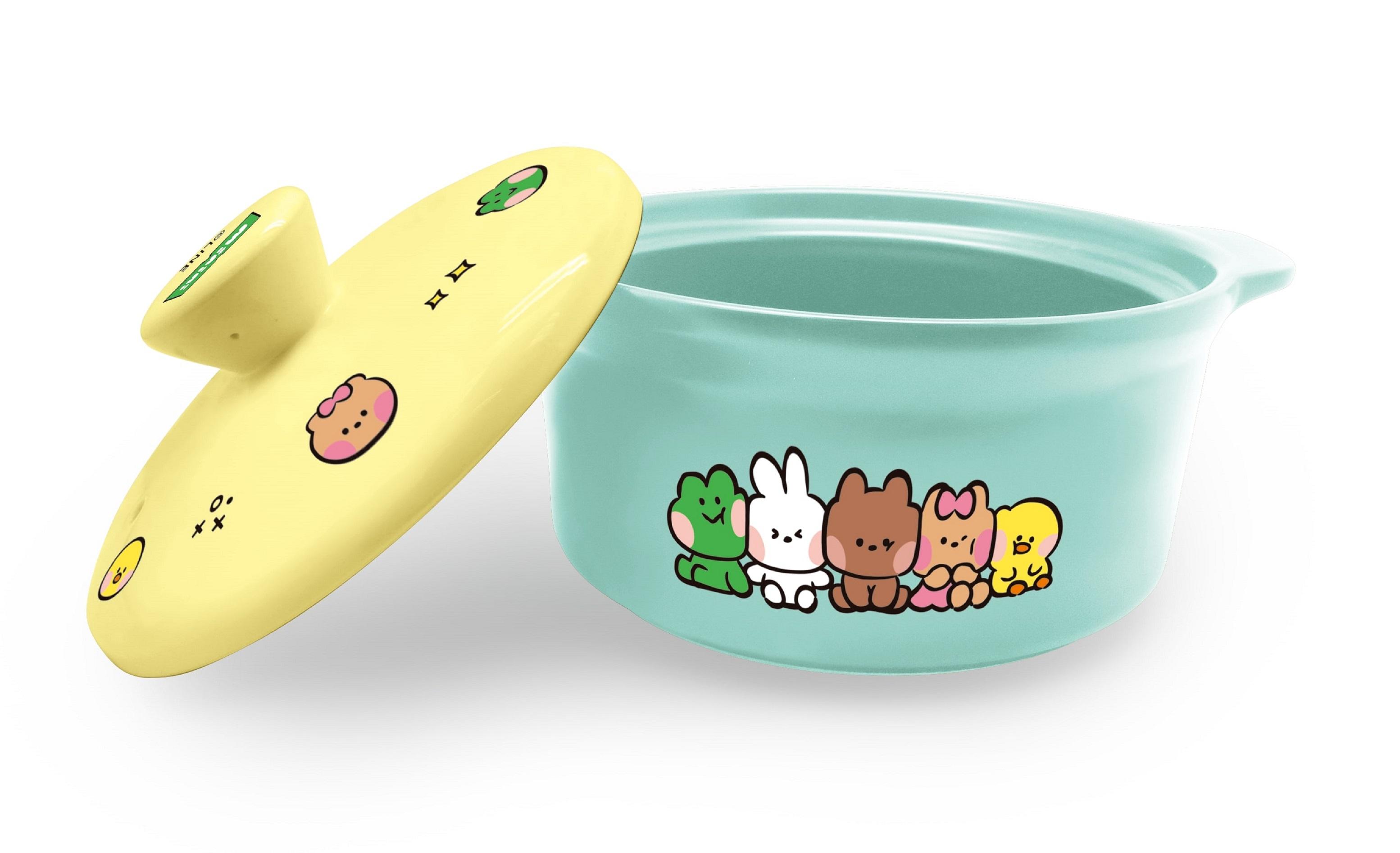 LINE FRIENDS minini 陶瓷砂鍋 $279