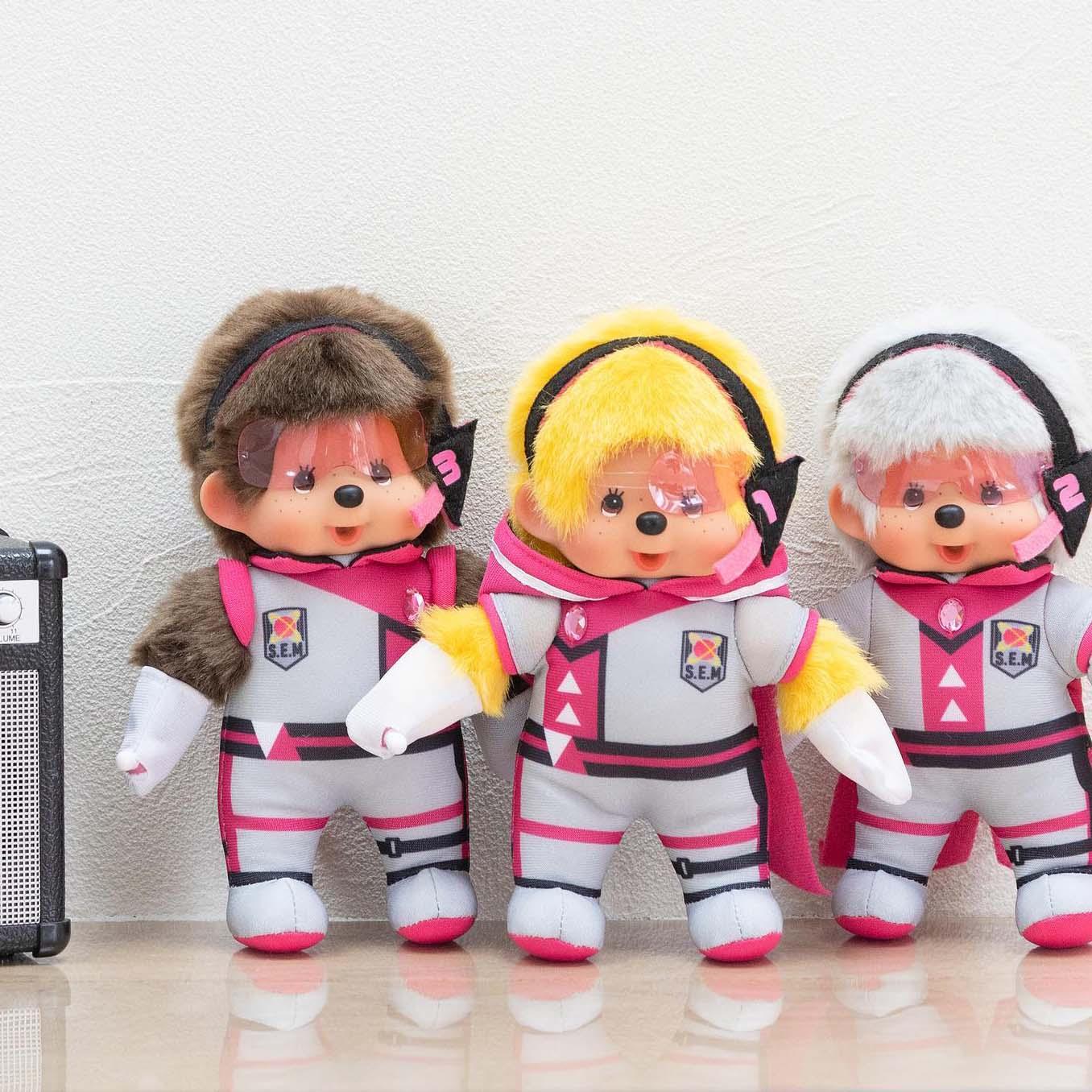 Monchhichi 與偶像大師合作款