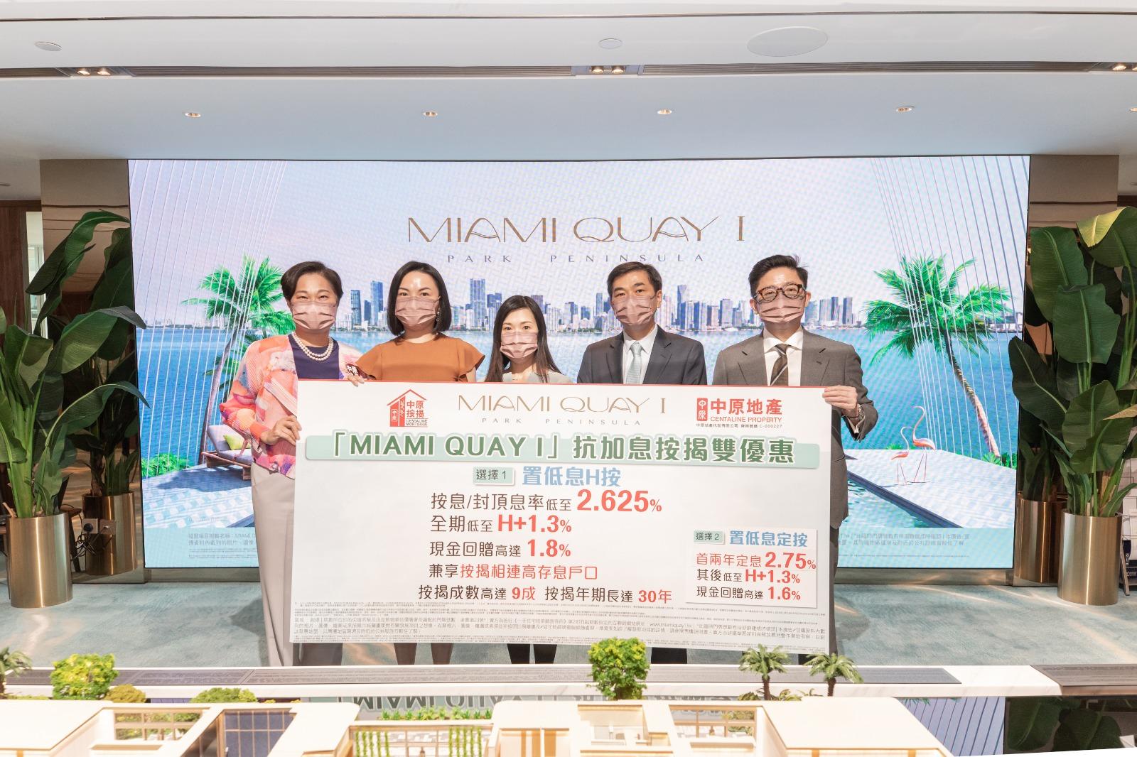 啟德新盤|MIAMI QUAY I夥中原推按揭優惠 H按封頂息2.625厘 現金回贈達1.8%