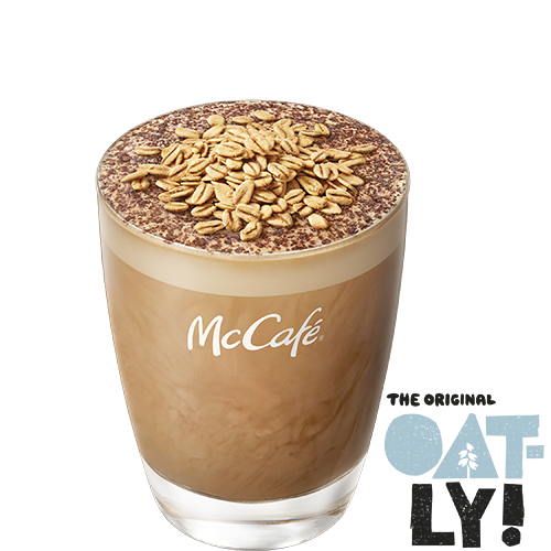 McCafe岩鹽焦糖燕麥咖啡 (熱)