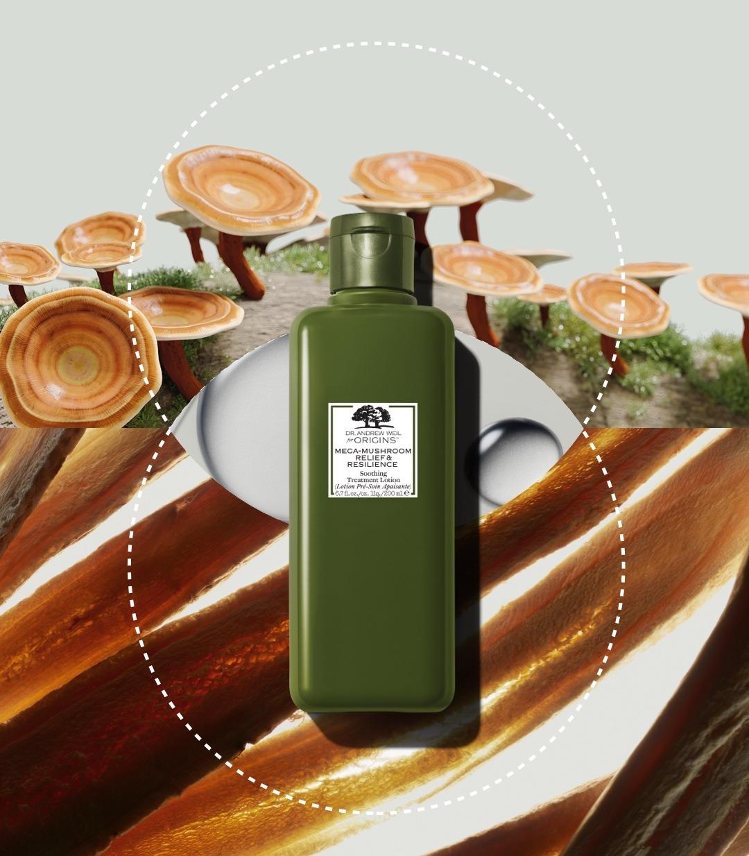 靈芝菇菌抗逆健膚精華水 $370/200ml、$575/400ml