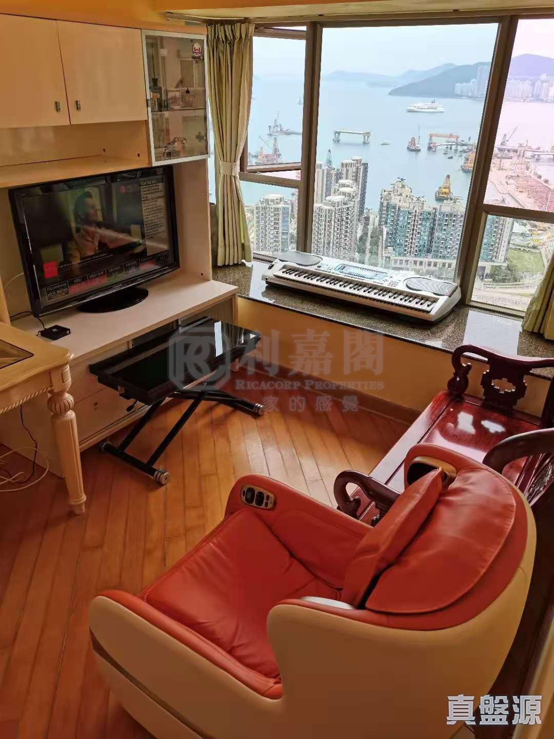 單位位處高層單邊,室內光線非常充足。(代理提供相片)