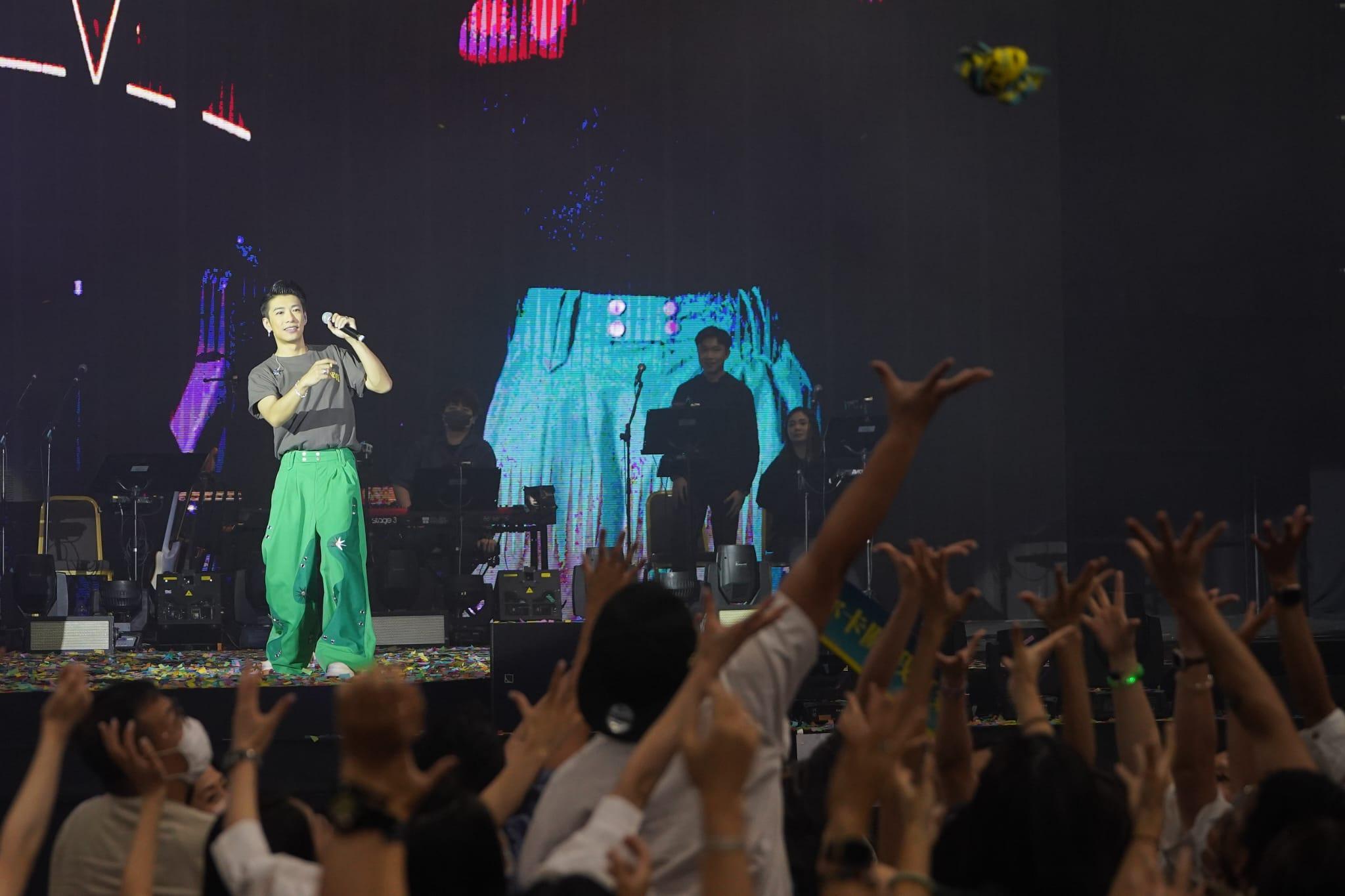 《Kaho x MC Frenemy Live 2022 演唱會》(李睿哲攝)