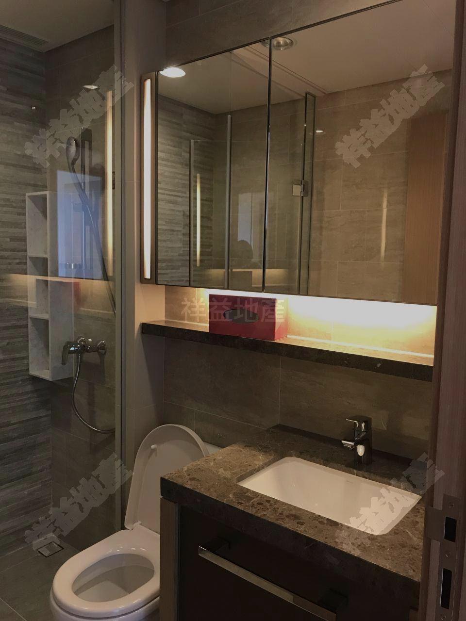 浴室屬原裝發展商裝修,新淨整潔。(代理提供相片)