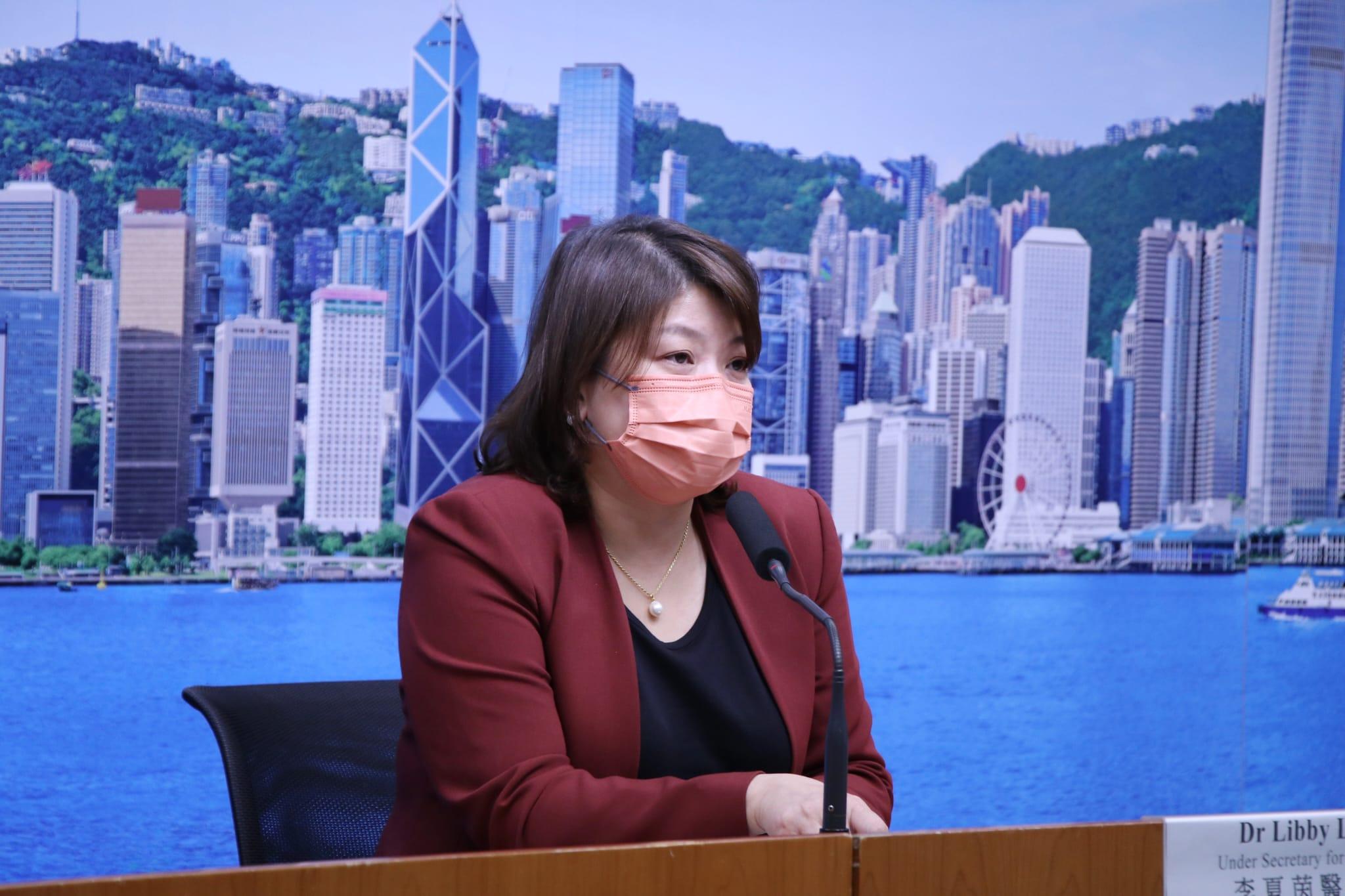 醫務衛生局副局長李夏茵。(林俊源攝)