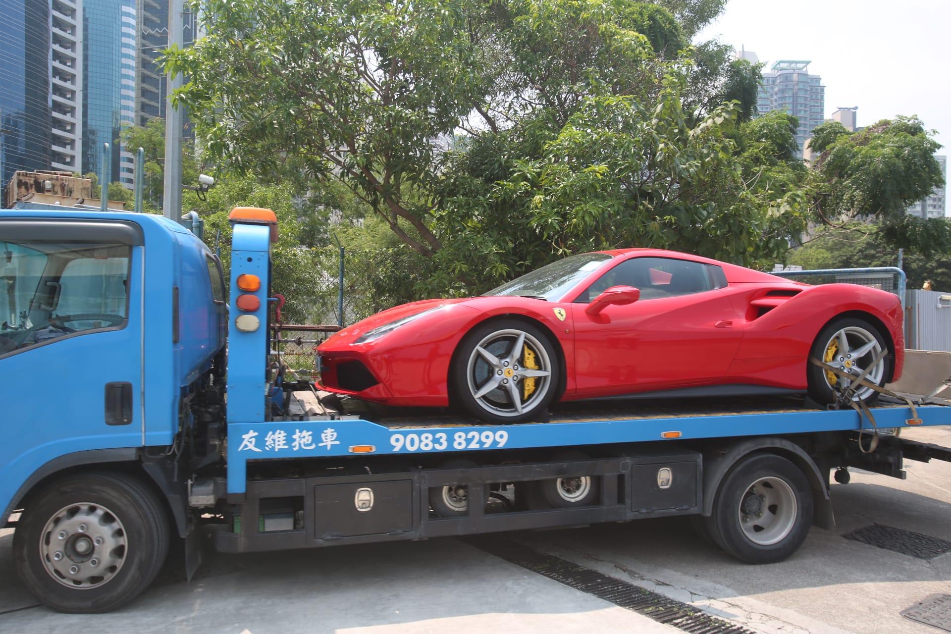 警方打擊非法賽車,7車涉案6屬超跑。