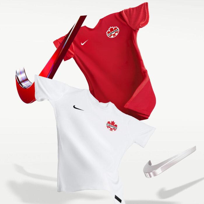 加拿大世界盃戰衣。