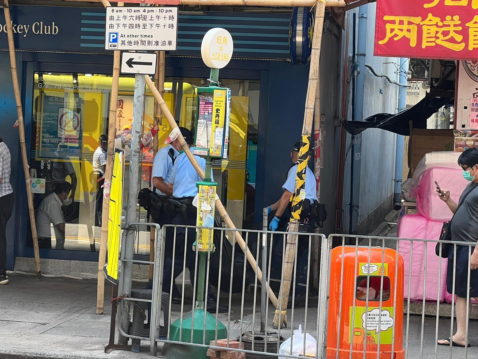 土瓜灣永德大廈有人墮樓,傳死者為40歲女子。