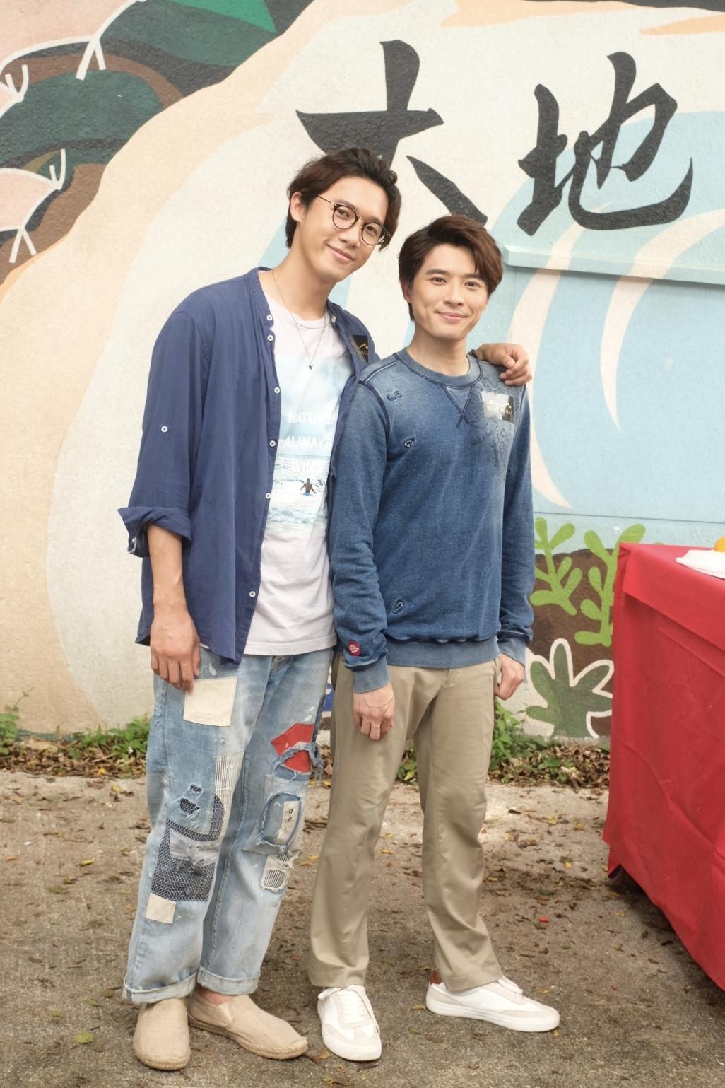 邱士縉和陳瑞輝主演的《野人老師》將於10月3日播出。