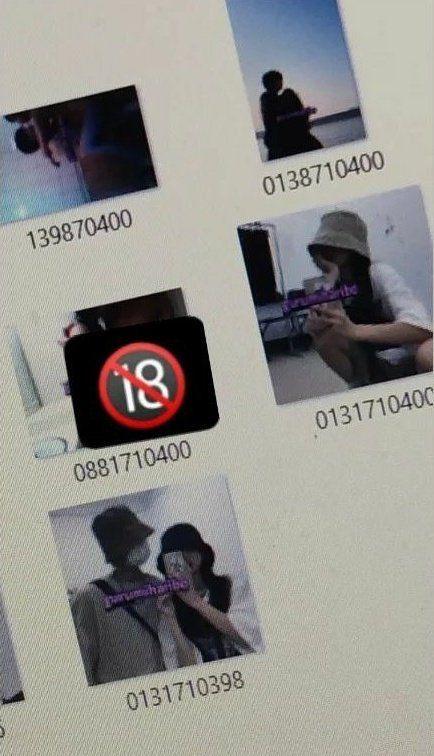 駭客還揚言還有大尺度相尚未公開,見有一張拍下電腦縮圖並上加了「18禁」圖案之照片。