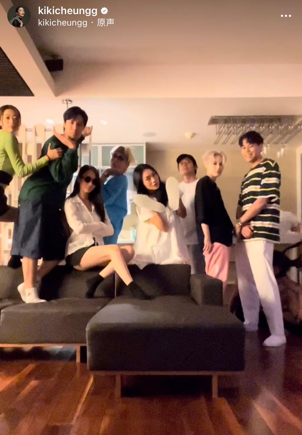 KiKi一有時間就約《全民造星III》一班戰友見面。