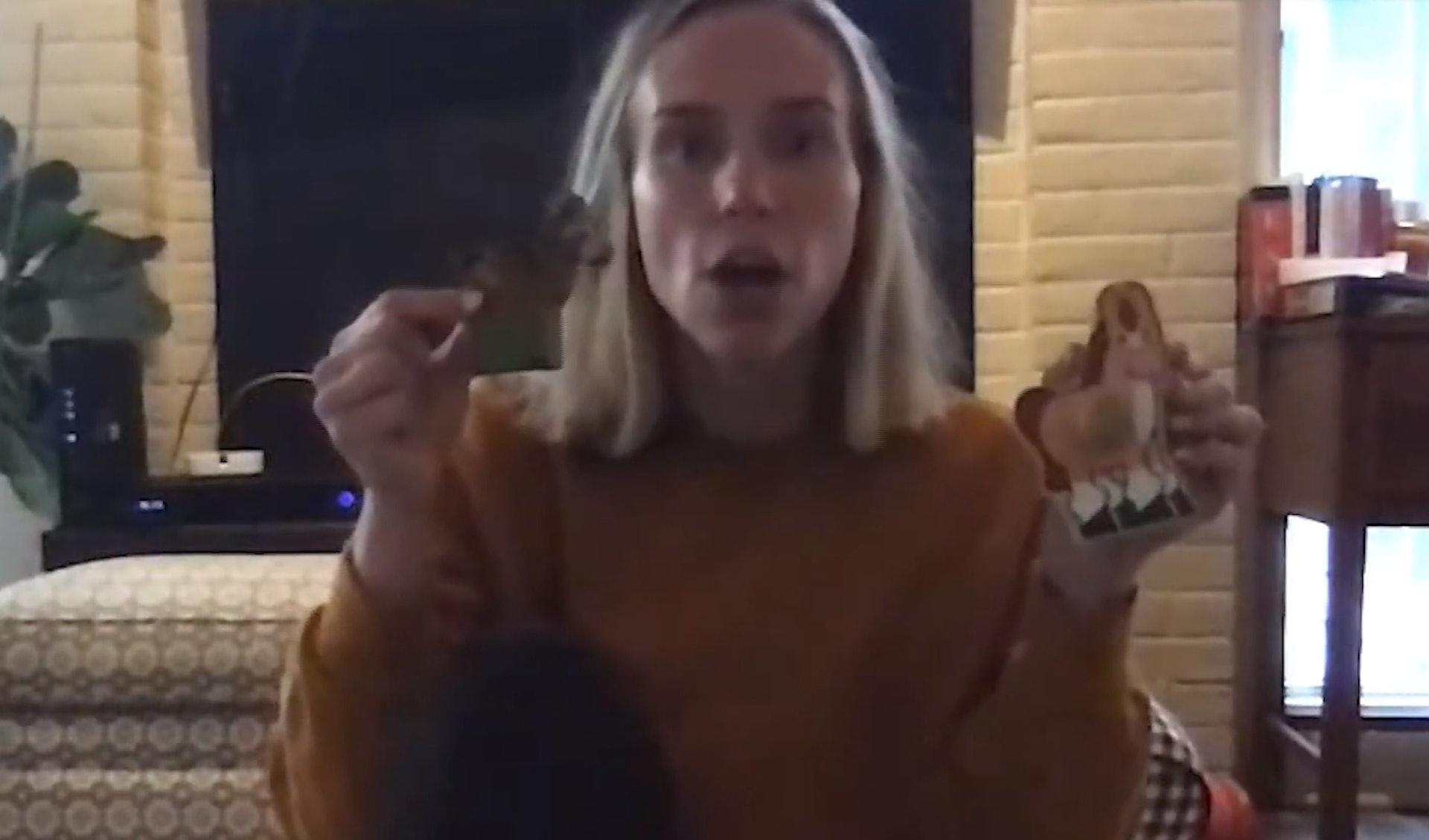 弗來徹生前的教學片段。(互聯網)