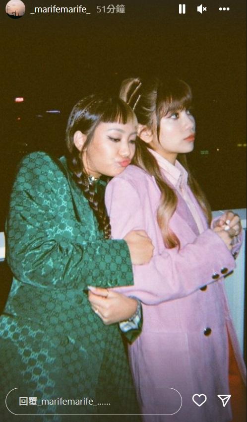 Marf的IG限時動態。