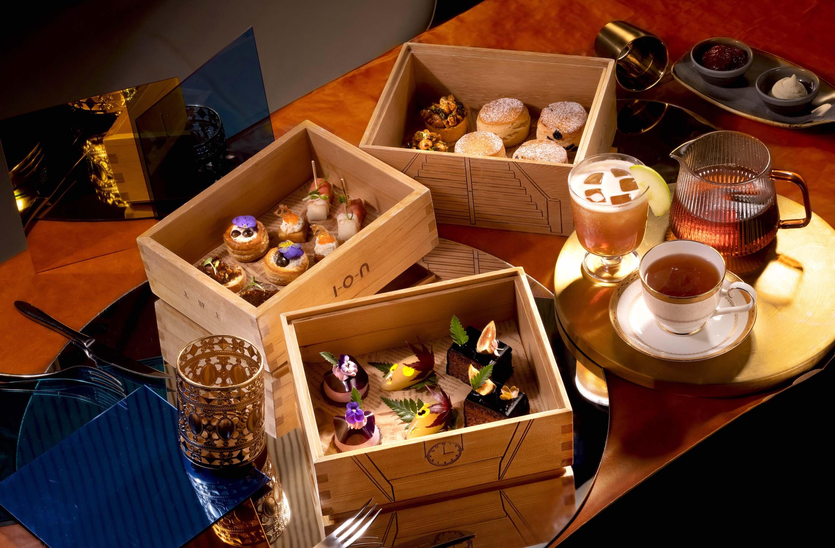 茶啡酒館I-O-N Cafe Bar 雙人"秋杲花果下午茶"套餐