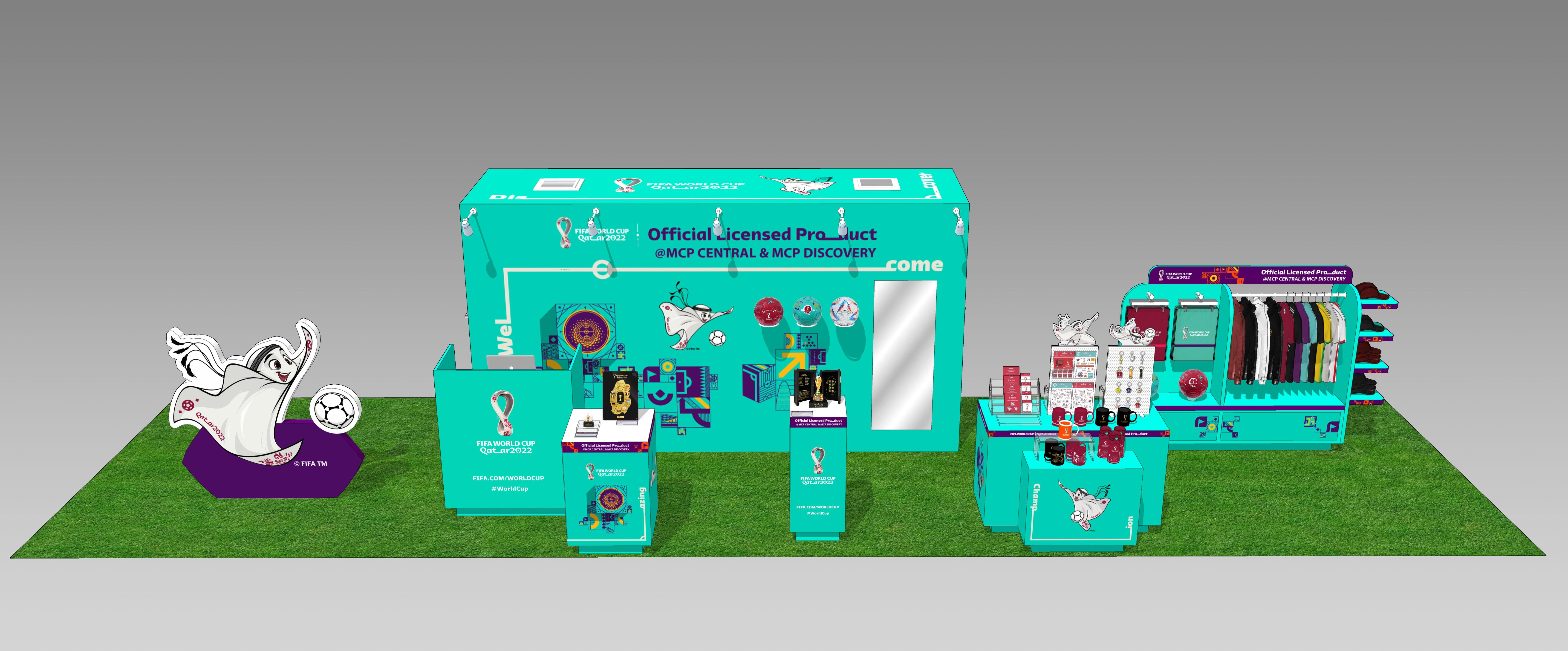2022 FIFA卡塔爾世界盃特許零售精品店登陸香港