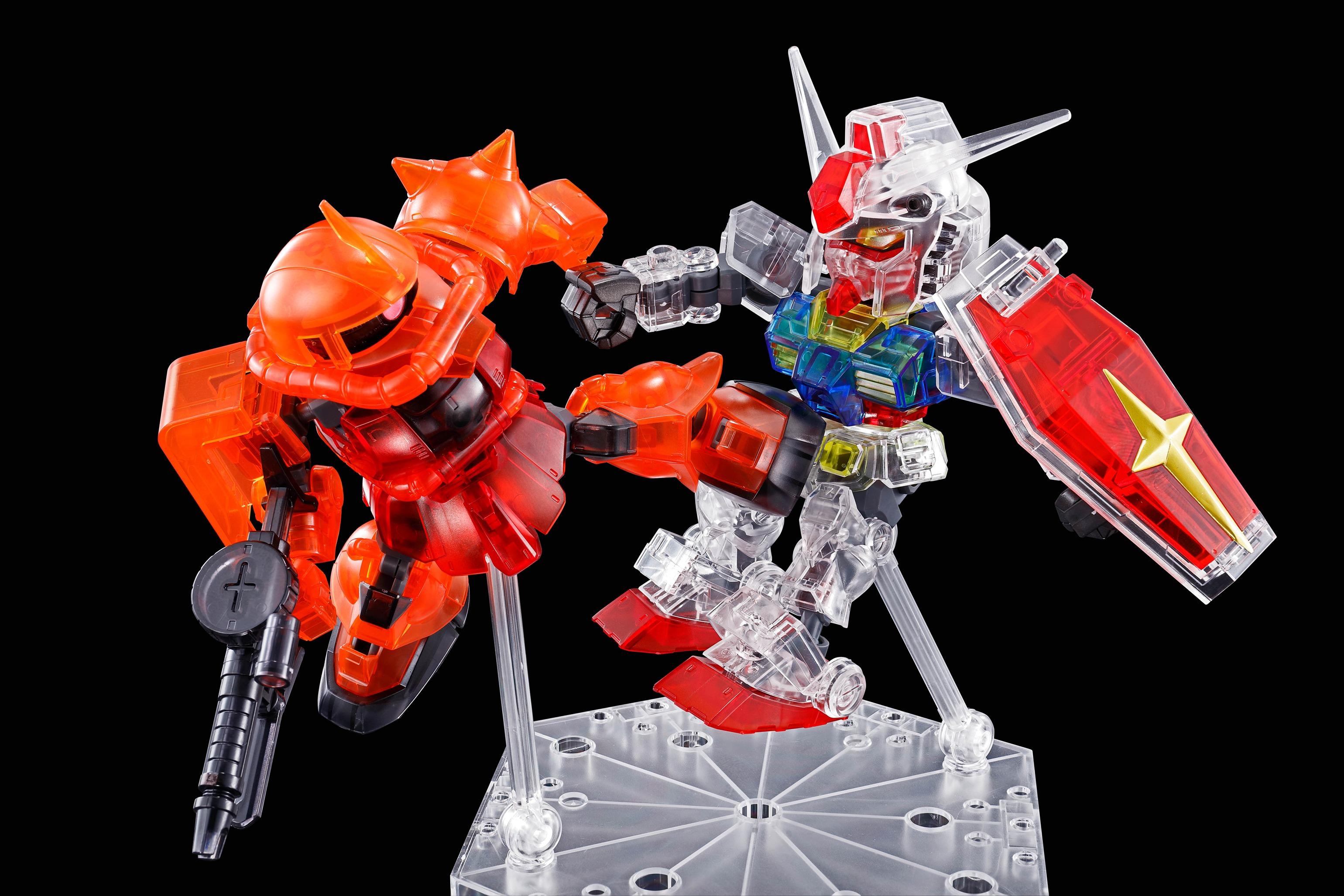 SDCS高達系列 馬沙專用渣古II連CS骨架 (彩色透明版) (10.29限量發售)