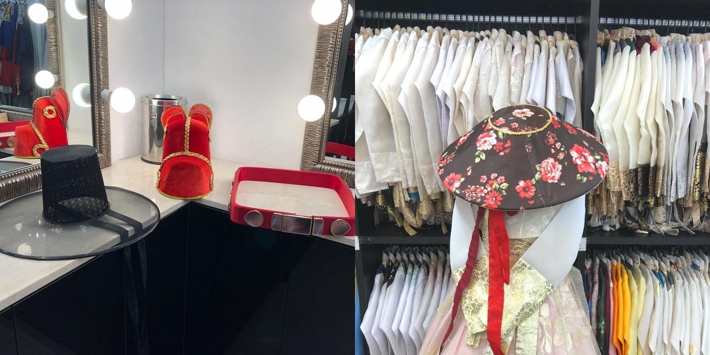 亦有特殊韓服配件(額外收取 2,000 韓元)