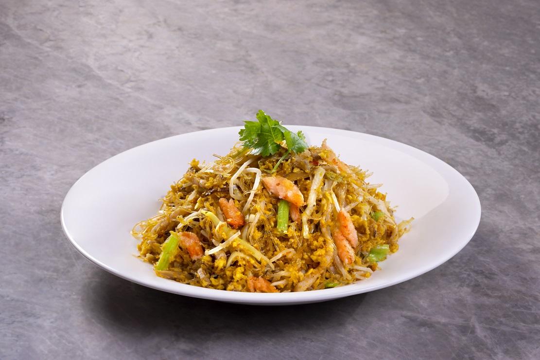 蟹粉肉鬆炒粉絲