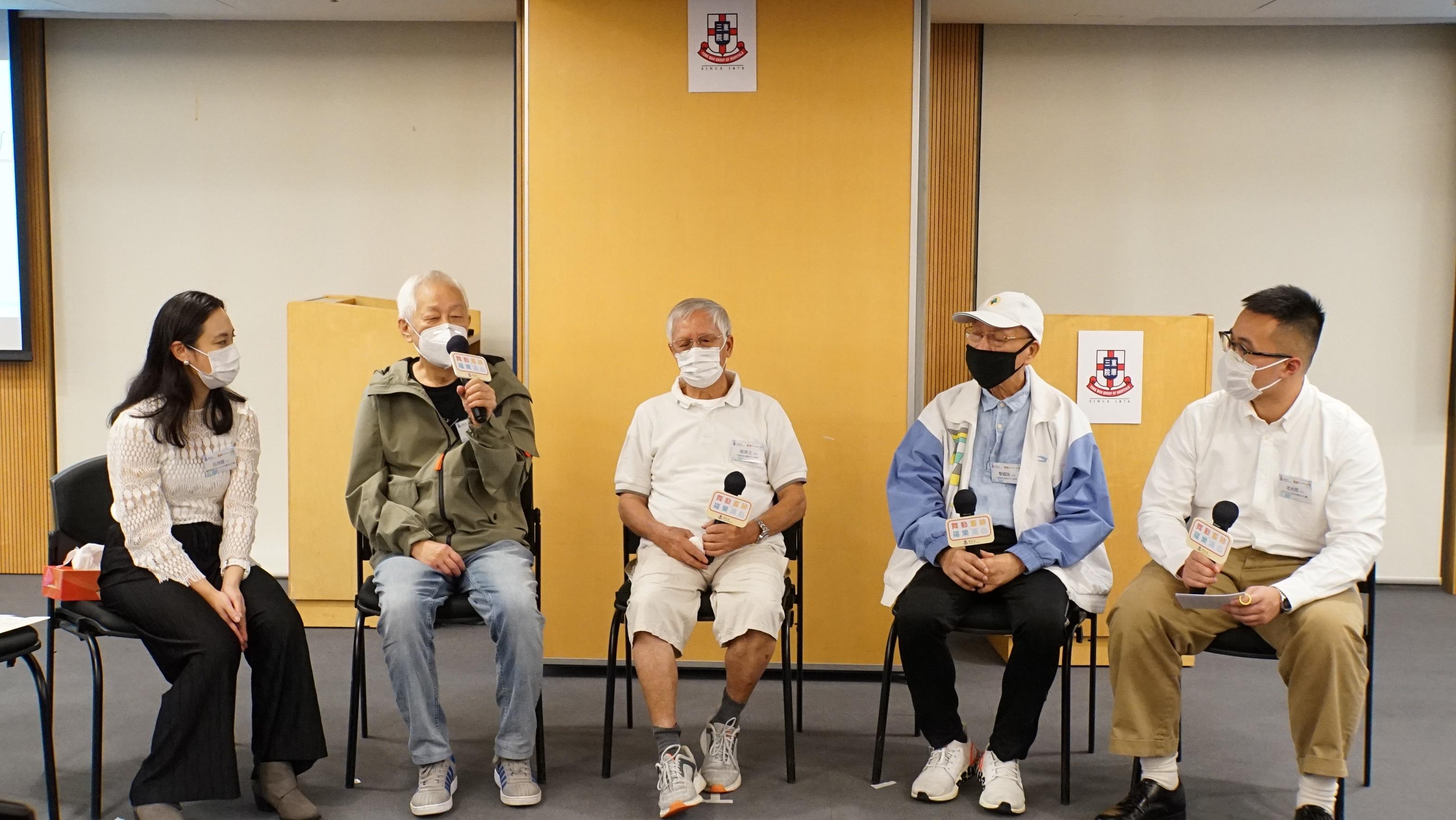 東華三院合作研究 抑鬱長者學身體動作表達自我有效改善情緒