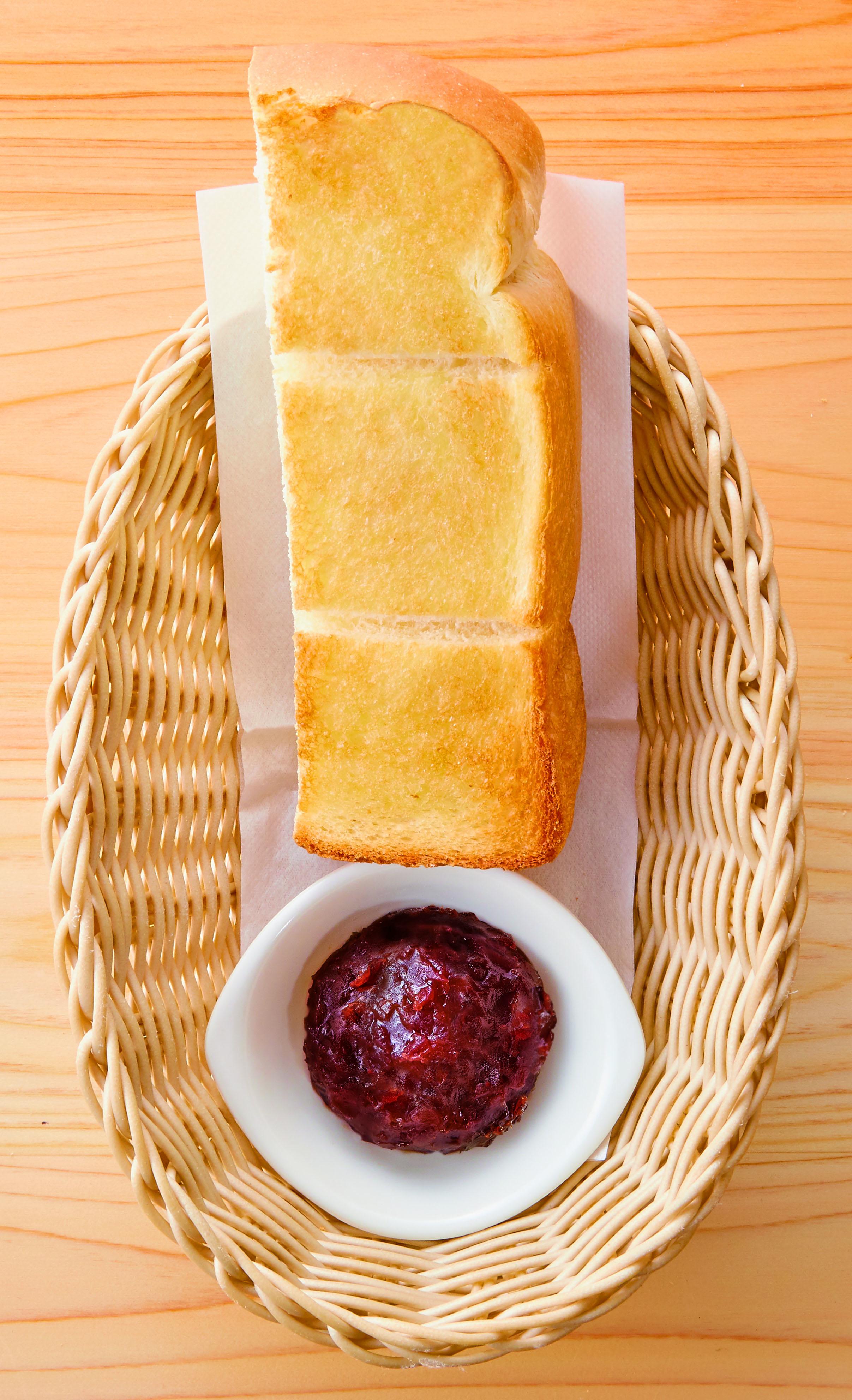 多士配紅豆蓉套餐