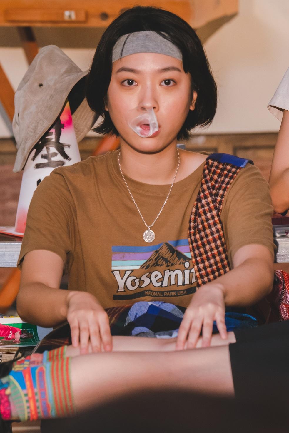 宋嘉儀演蘭子。(《深宵閃避球》劇照)