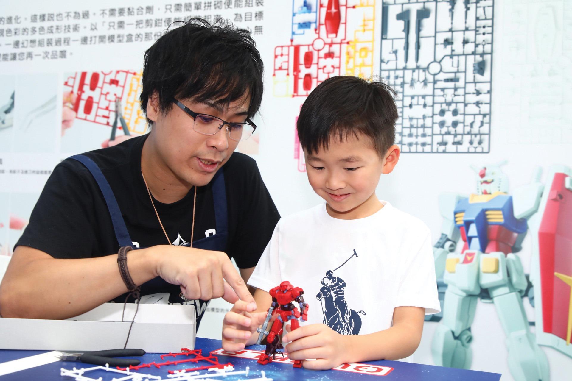 專業模型師親身指導高達模型工作坊