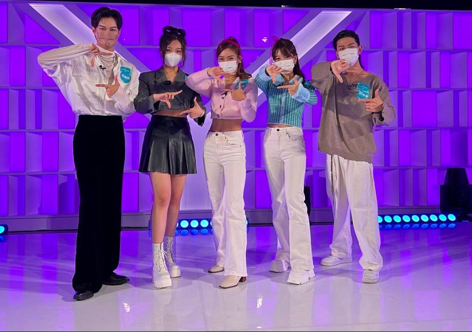 《就是青春》參賽者今日進行綵排。