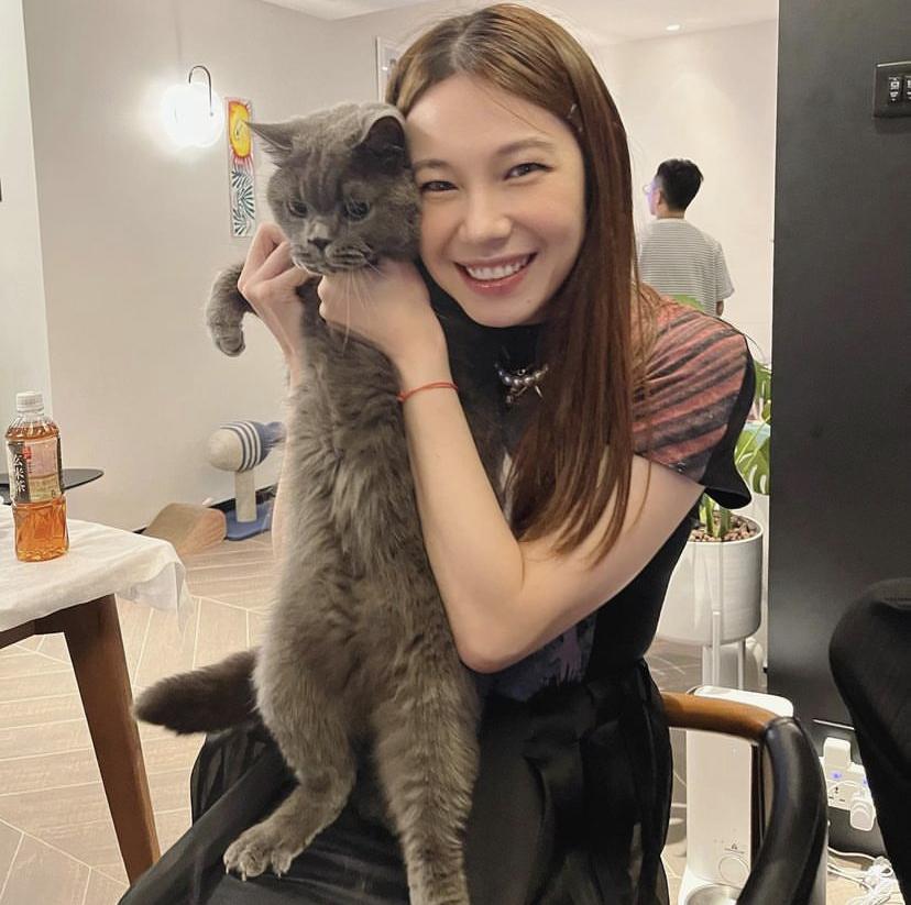 當奴與前妻張詠恩(Jan)都是愛貓之人。