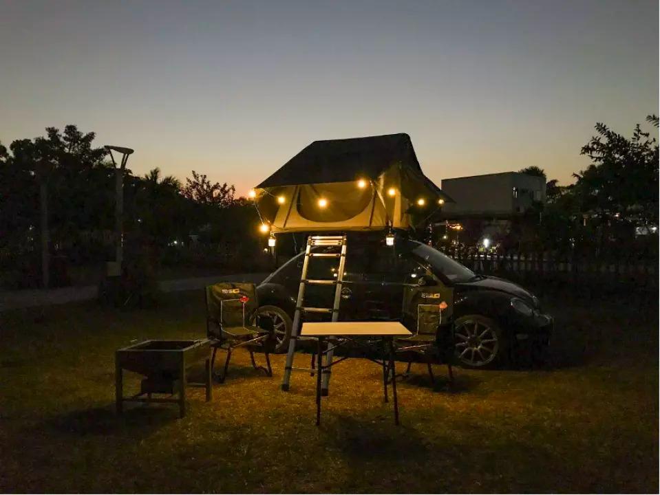 復古可愛 Beetle 上玩車頂營